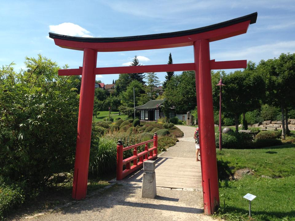 torii jardin japonnais
